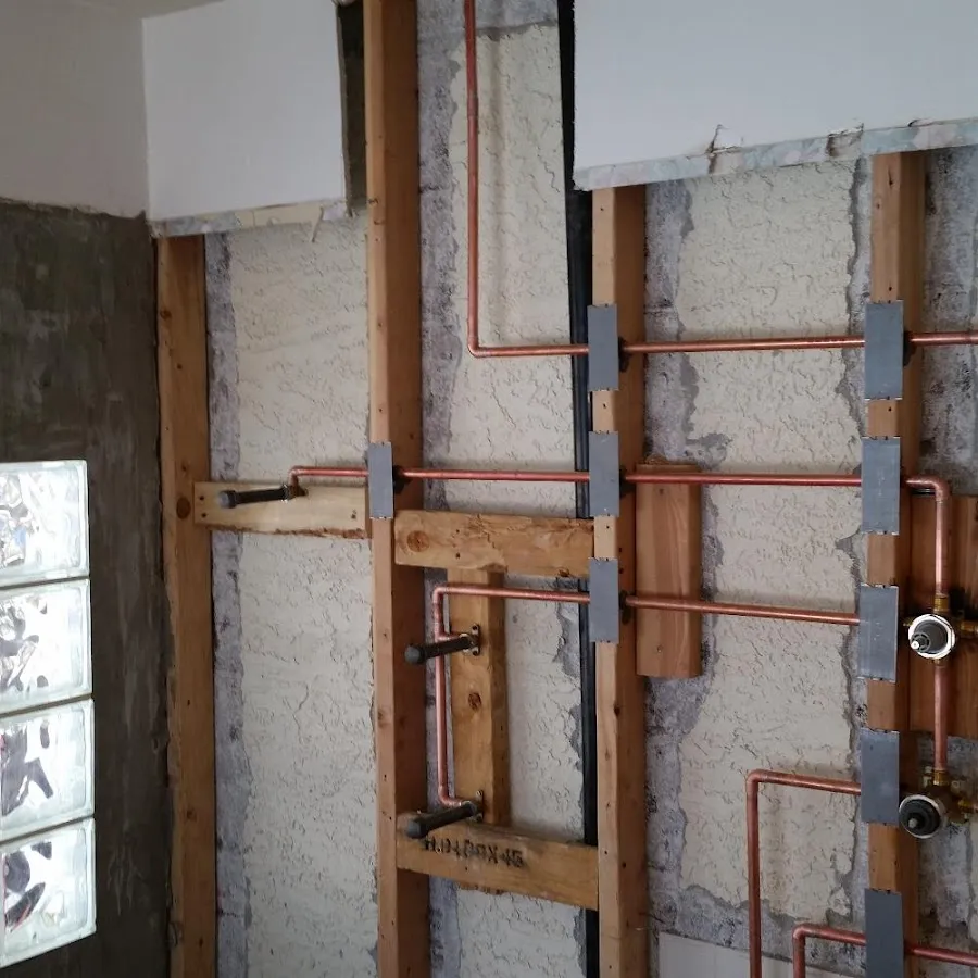 Copper pipe installation for Burst Pipe Repair in Jamestown