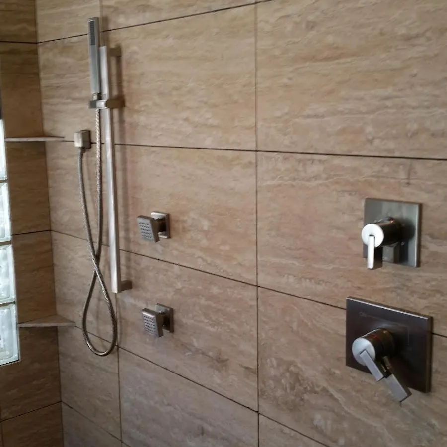 Shower fixture installation for Water Heater Installation in Jamestown